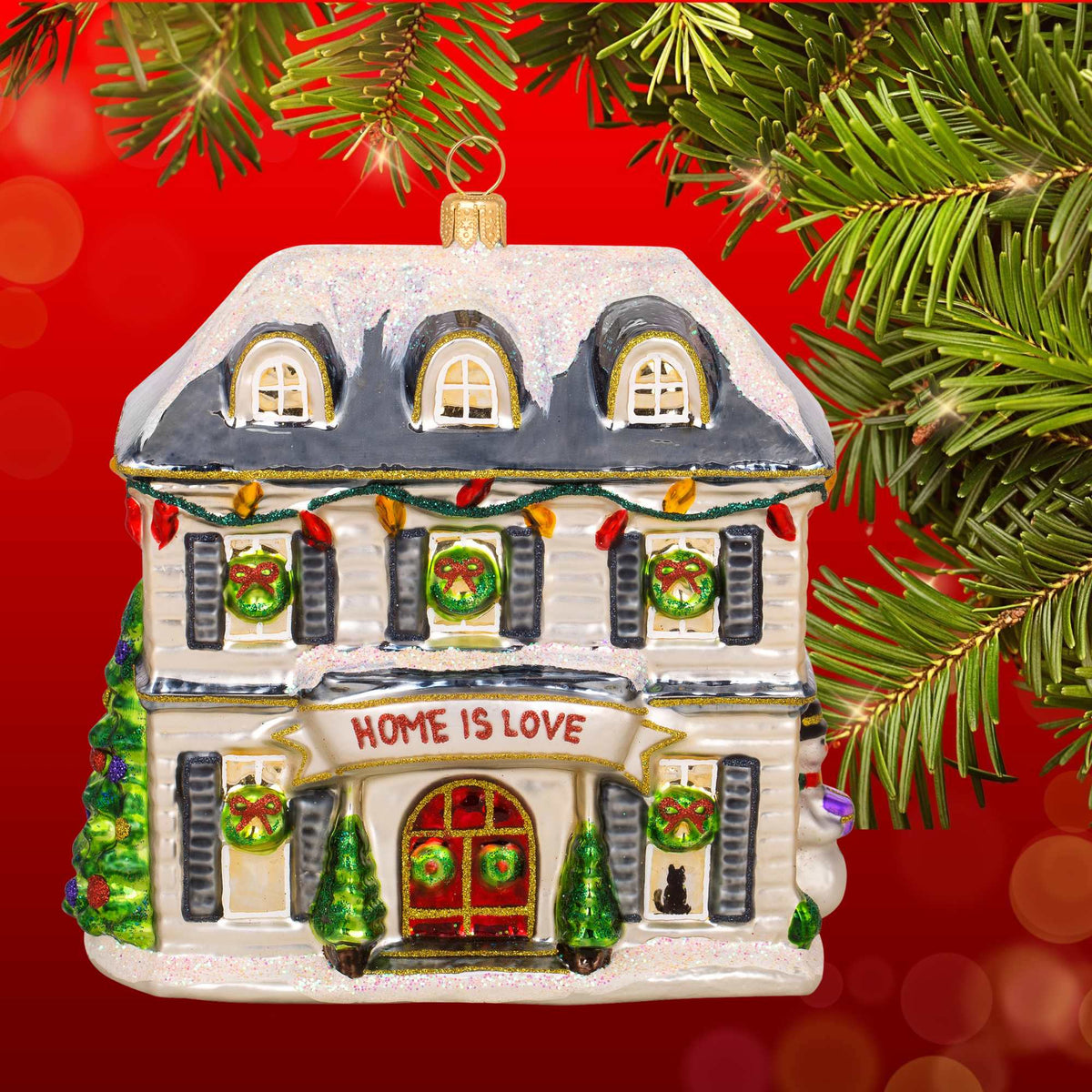 Miss Christmas Home Is Love New House - - SBKGifts.com