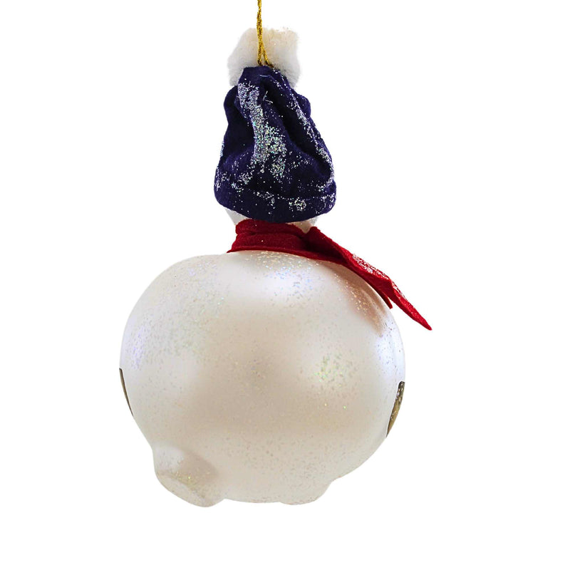De Carlini Italian Ornaments Jingle Ball Bill - - SBKGifts.com