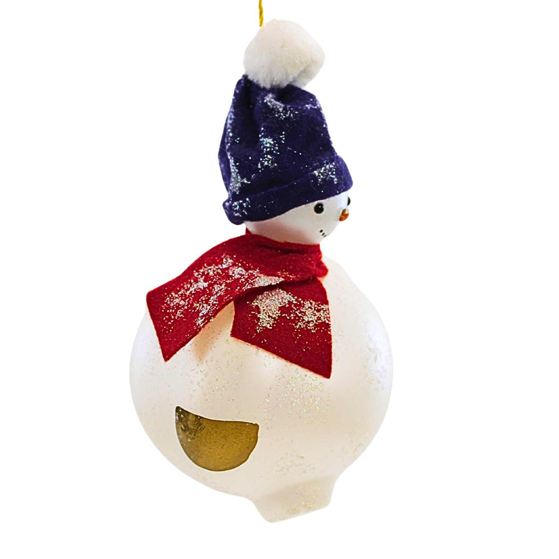 De Carlini Italian Ornaments Jingle Ball Bill - - SBKGifts.com