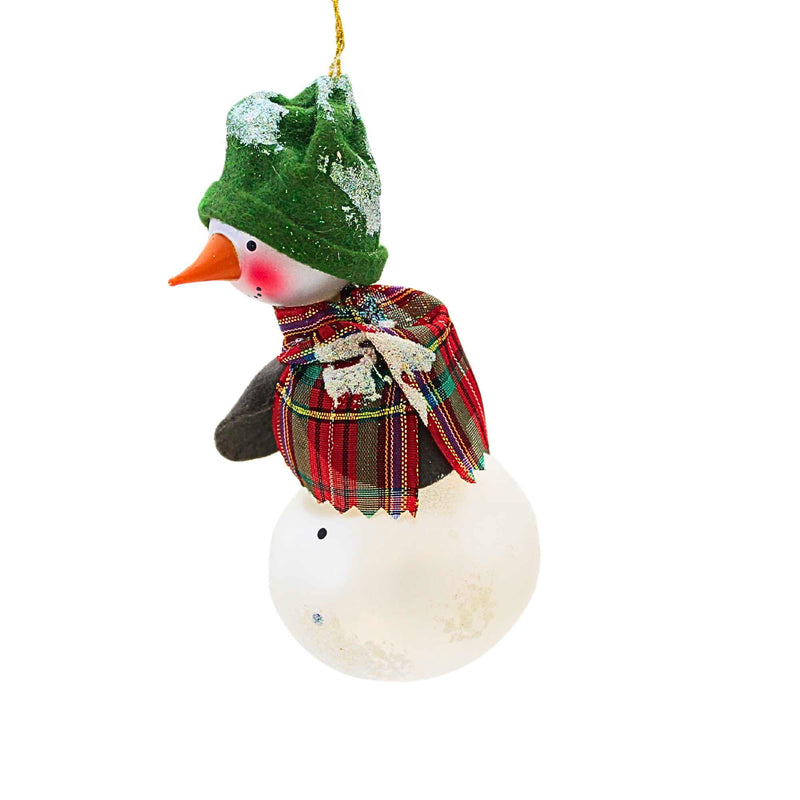 De Carlini Italian Ornaments Snider Snowdrift - - SBKGifts.com