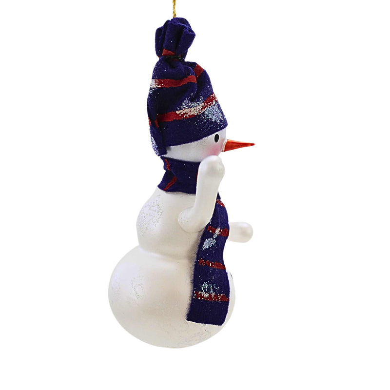 De Carlini Italian Ornaments Mr. Friendly Flakes - - SBKGifts.com