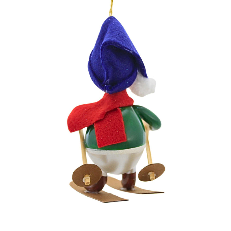 De Carlini Italian Ornaments Scooter Ski - - SBKGifts.com