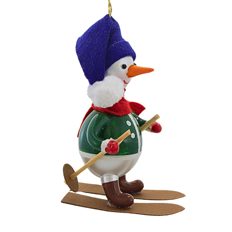 De Carlini Italian Ornaments Scooter Ski - - SBKGifts.com