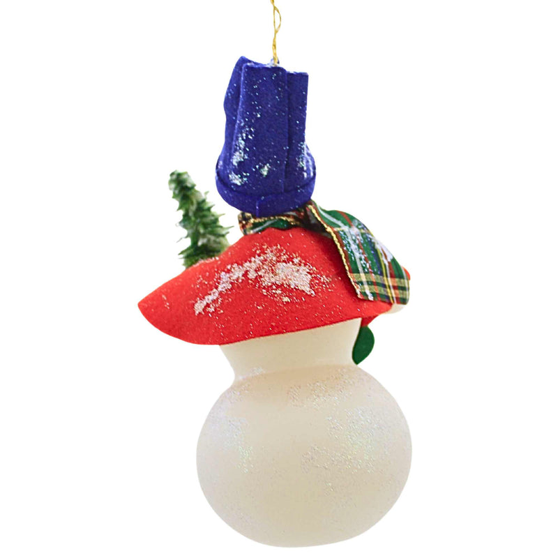 De Carlini Italian Ornaments Baron Von Snow - - SBKGifts.com