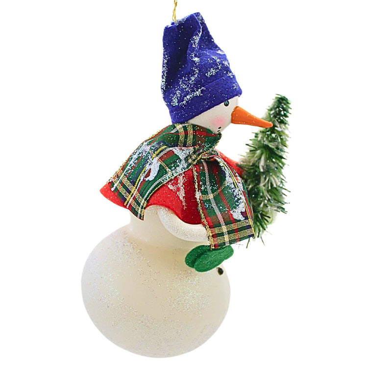 De Carlini Italian Ornaments Baron Von Snow - - SBKGifts.com