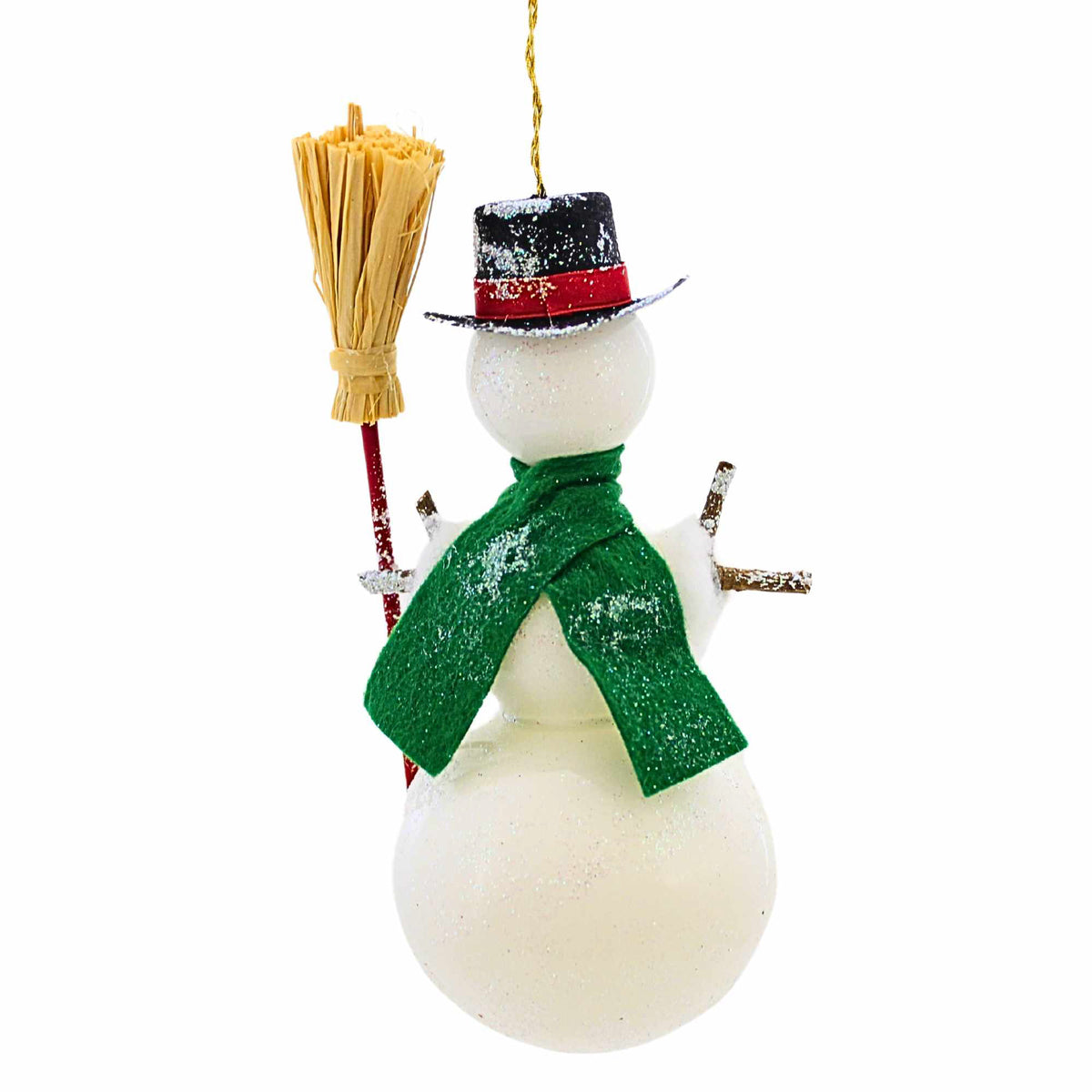 De Carlini Italian Ornaments Classic Frosty - - SBKGifts.com