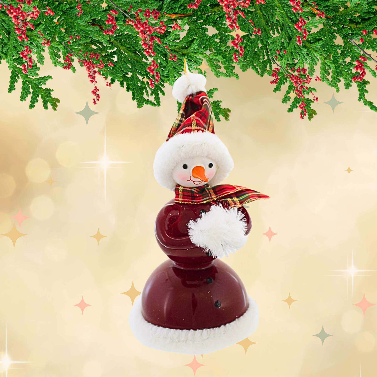 De Carlini Italian Ornaments Frances Flurry - - SBKGifts.com