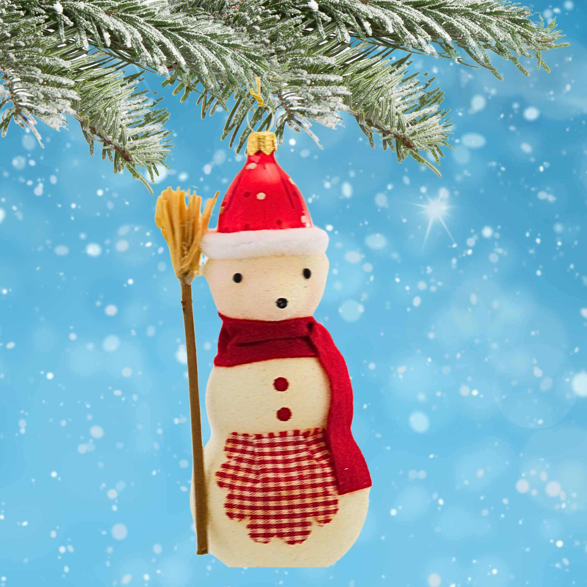 De Carlini Italian Ornaments Slushy Bear - - SBKGifts.com