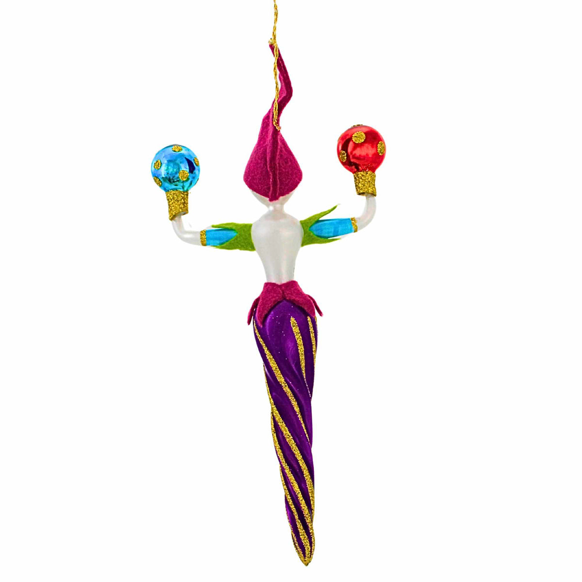 De Carlini Italian Ornaments Razzle Dazzle - - SBKGifts.com