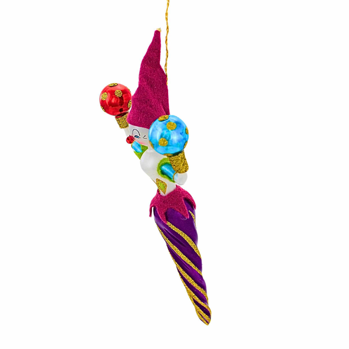 De Carlini Italian Ornaments Razzle Dazzle - - SBKGifts.com
