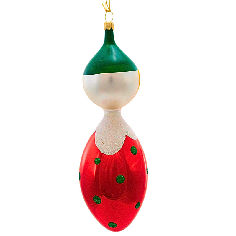 De Carlini Italian Ornaments Vintage Christmas Clown - - SBKGifts.com