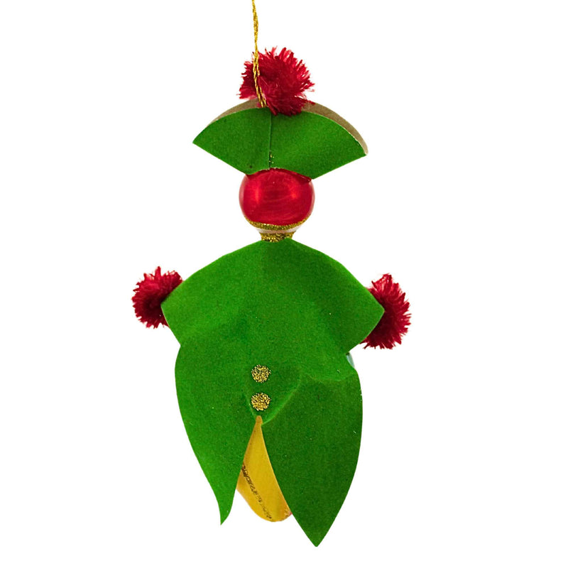 De Carlini Italian Ornaments Clown Captain - - SBKGifts.com