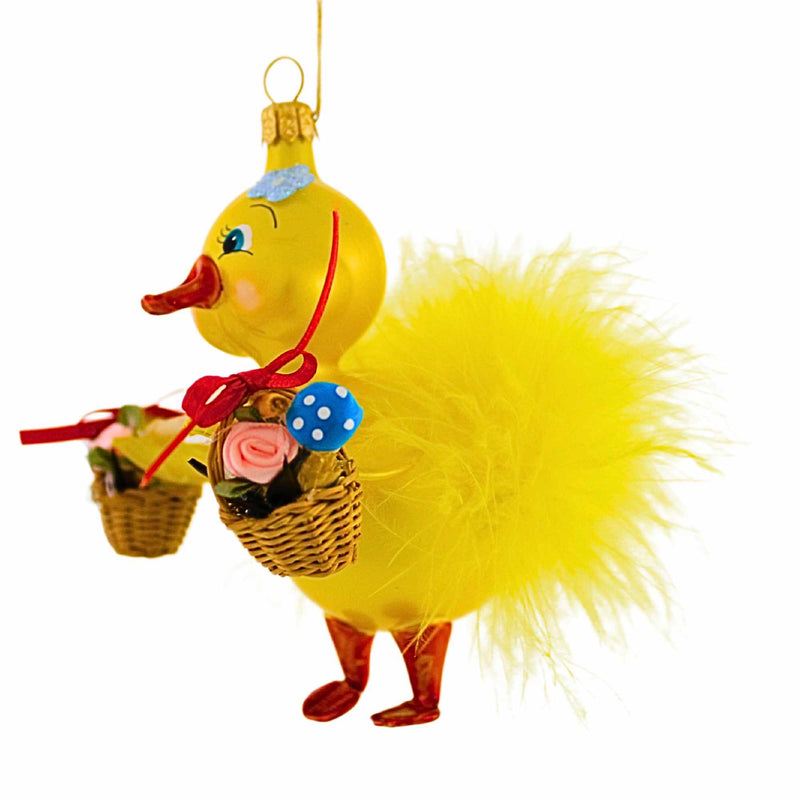 De Carlini Italian Ornaments I'm Just Duckie - - SBKGifts.com