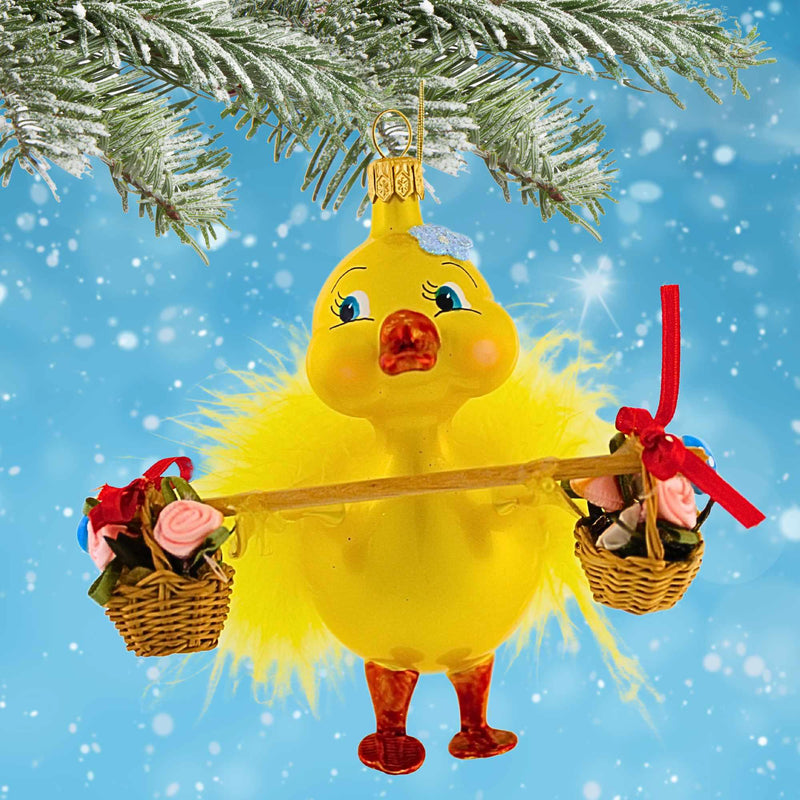 De Carlini Italian Ornaments I'm Just Duckie - - SBKGifts.com