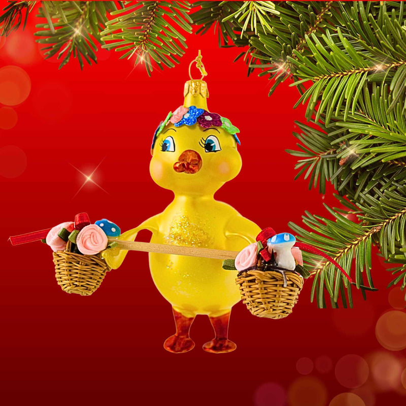 De Carlini Italian Ornaments Just A Bushel And A Peck - - SBKGifts.com