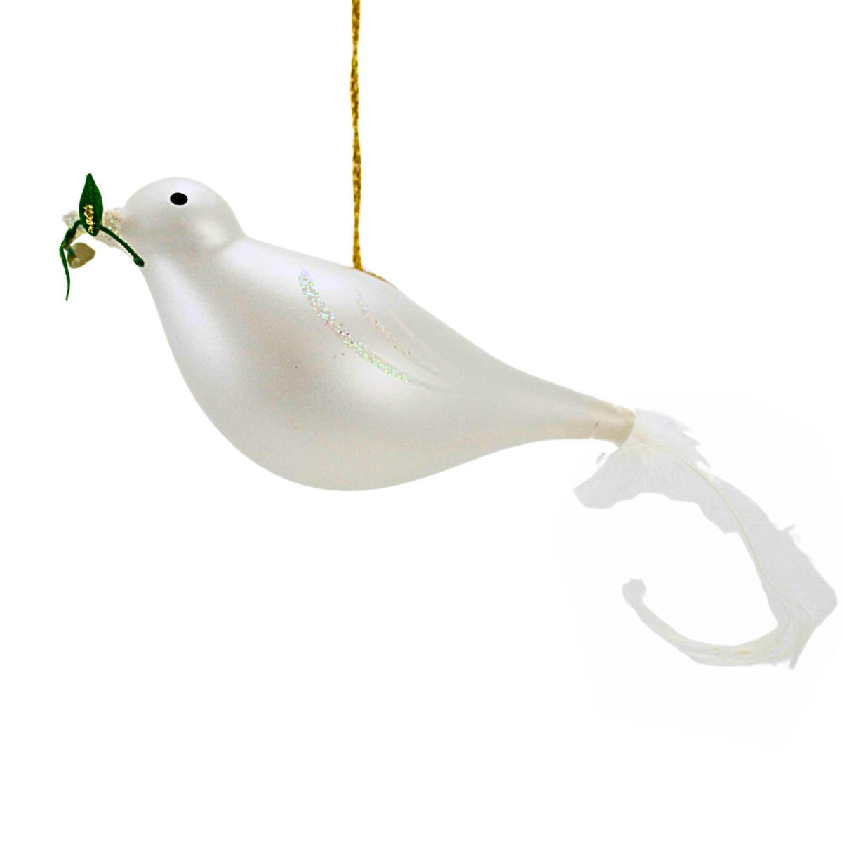 De Carlini Italian Ornaments Peace Dove - - SBKGifts.com