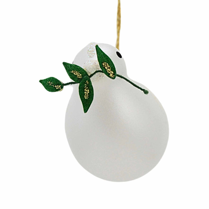 De Carlini Italian Ornaments Peace Dove - - SBKGifts.com