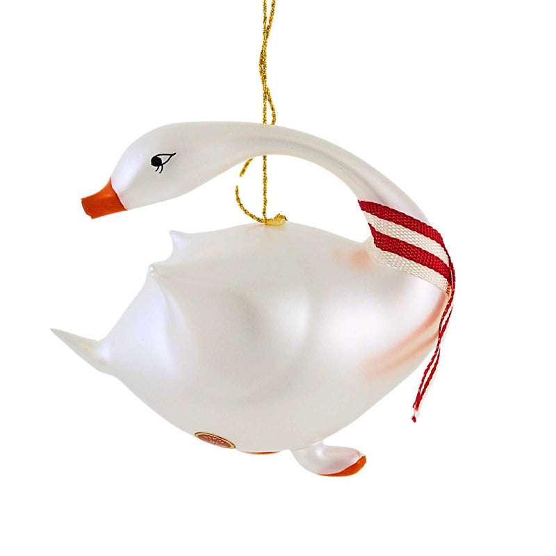 De Carlini Italian Ornaments Yuletide Waddle - - SBKGifts.com