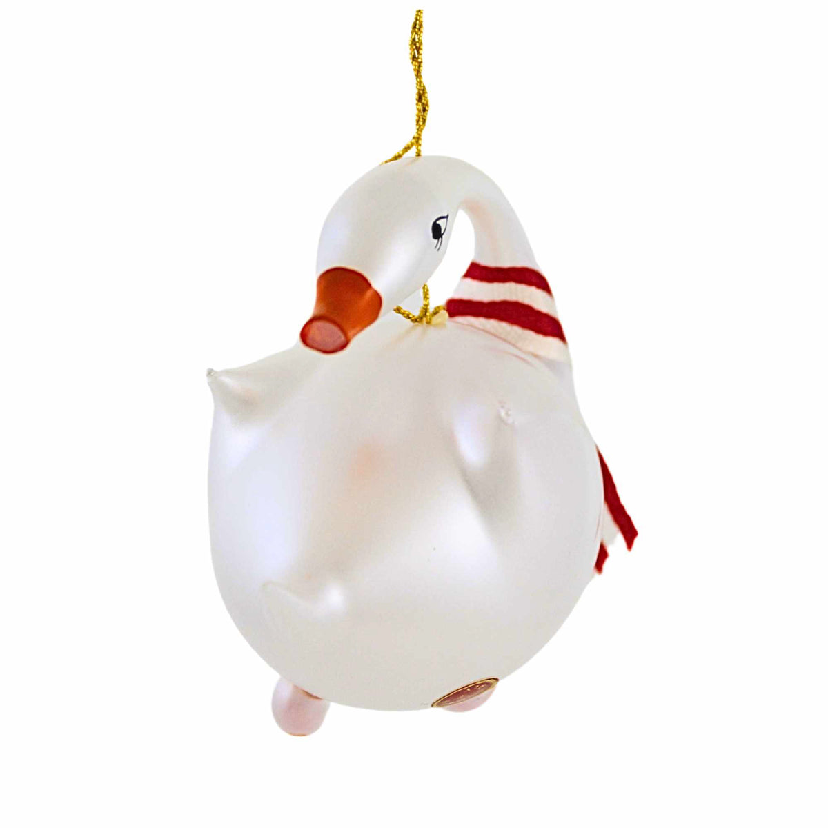 De Carlini Italian Ornaments Yuletide Waddle - - SBKGifts.com