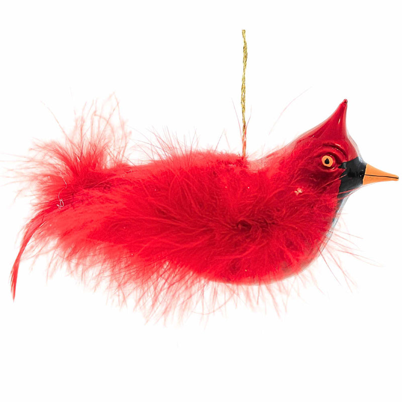 De Carlini Italian Ornaments Song Of The Cardinal - - SBKGifts.com