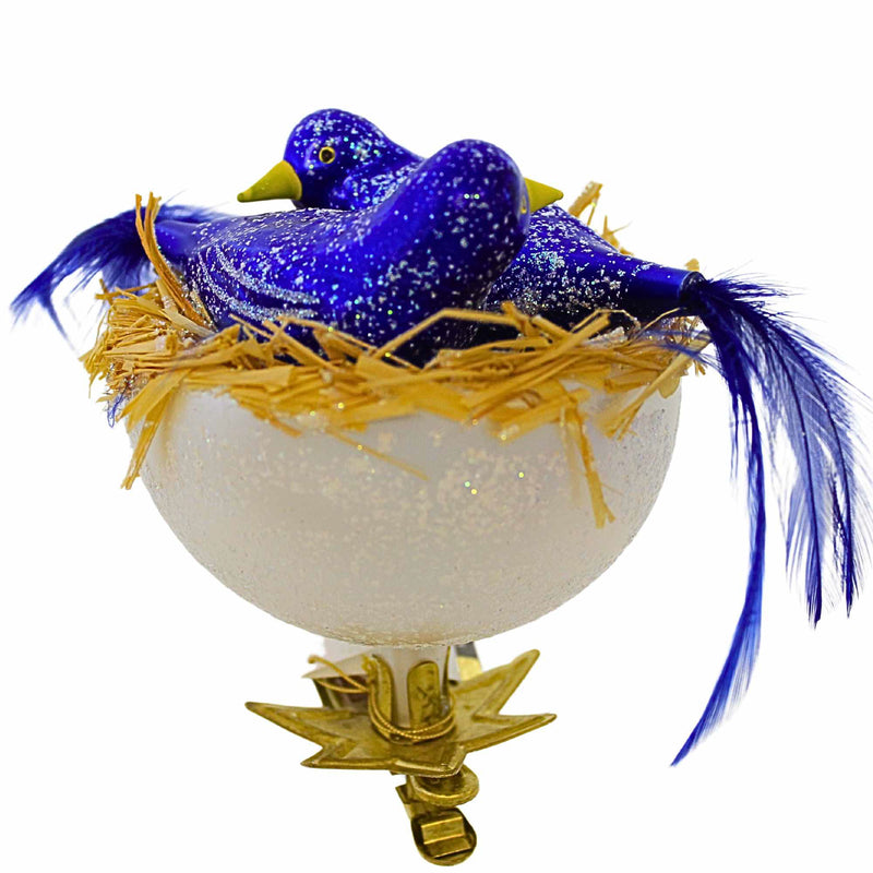 De Carlini Italian Ornaments Snow-Kissed Companions - - SBKGifts.com