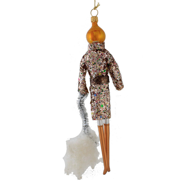 De Carlini Italian Ornaments Colette & Cherie - - SBKGifts.com
