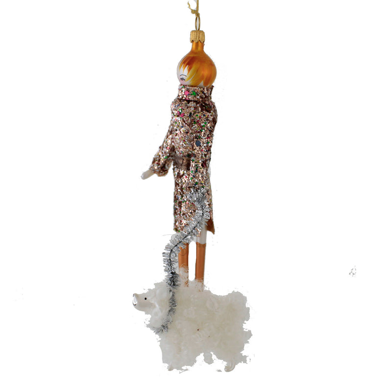 De Carlini Italian Ornaments Colette & Cherie - - SBKGifts.com