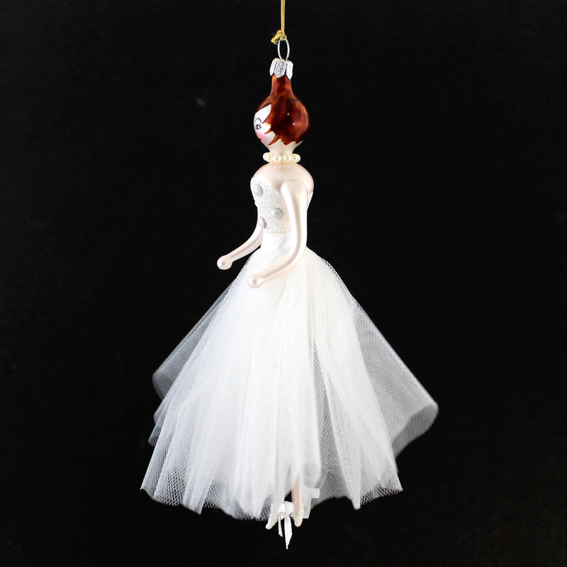 De Carlini Italian Ornaments Modern Bride - - SBKGifts.com