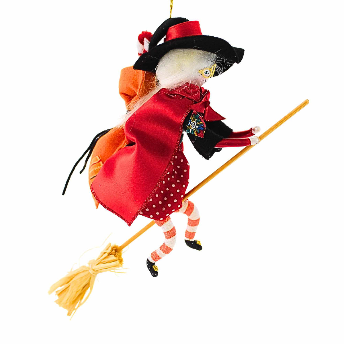 De Carlini Italian Ornaments Befana Witch - - SBKGifts.com