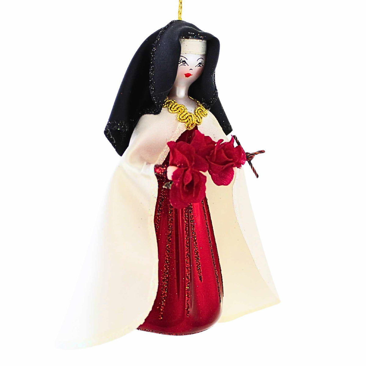 De Carlini Italian Ornaments Saint Therese - - SBKGifts.com