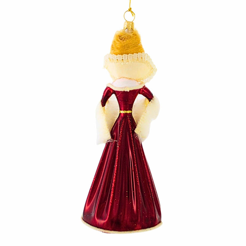 De Carlini Italian Ornaments Mrs. Claus Of The Winter Court - - SBKGifts.com