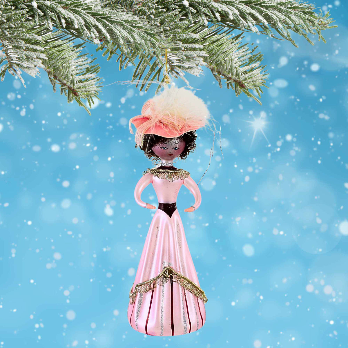 De Carlini Italian Ornaments Theodora's Sunday Best - - SBKGifts.com