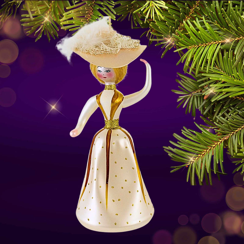 De Carlini Italian Ornaments Ms. Gwendolyn Featherstone - - SBKGifts.com