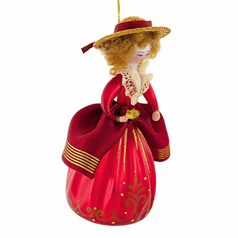 De Carlini Italian Ornaments Ruby June - - SBKGifts.com