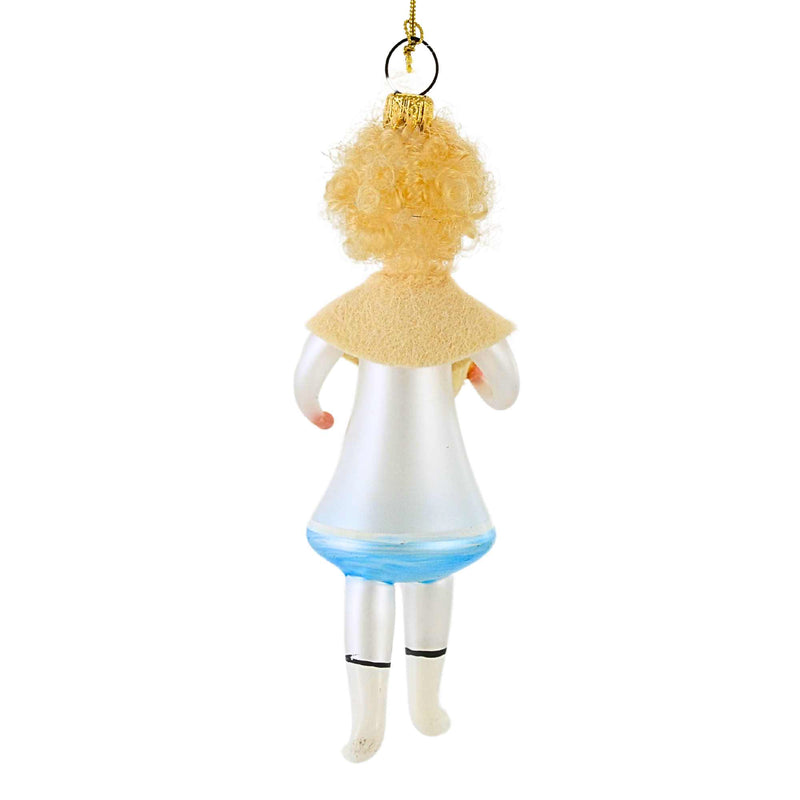 De Carlini Italian Ornaments Maxine With The Vaccine - - SBKGifts.com