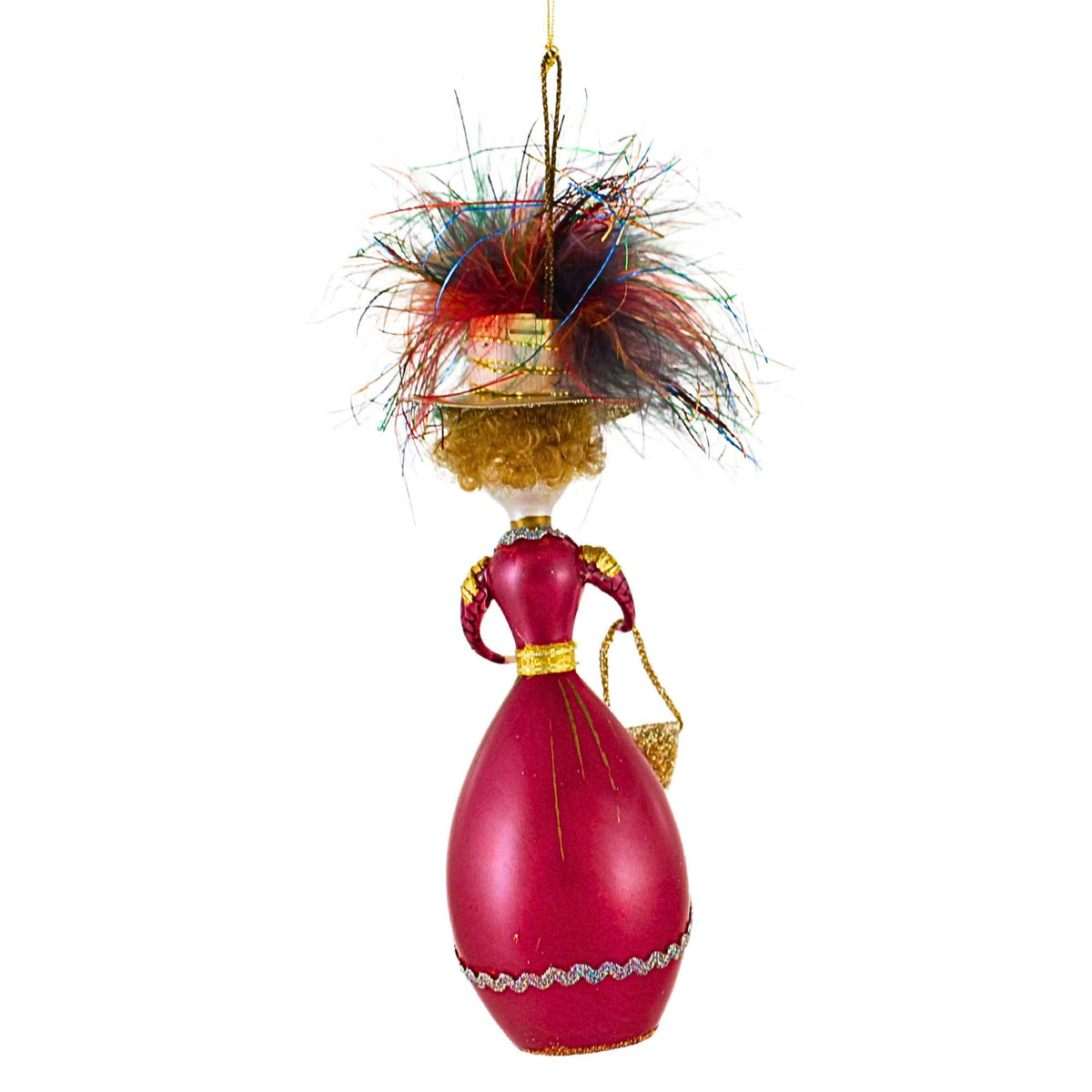 De Carlini Italian Ornaments Ms. Dolly - - SBKGifts.com