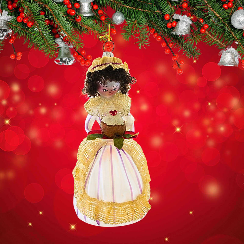 De Carlini Italian Ornaments Lulu Sugarbaker - - SBKGifts.com