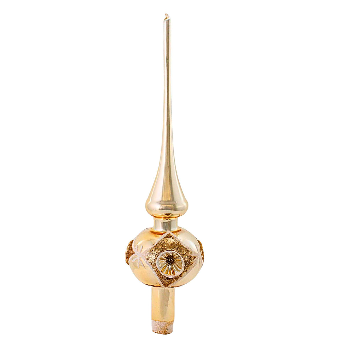 (64719) Champagne Stardust Glitz Tree Topper