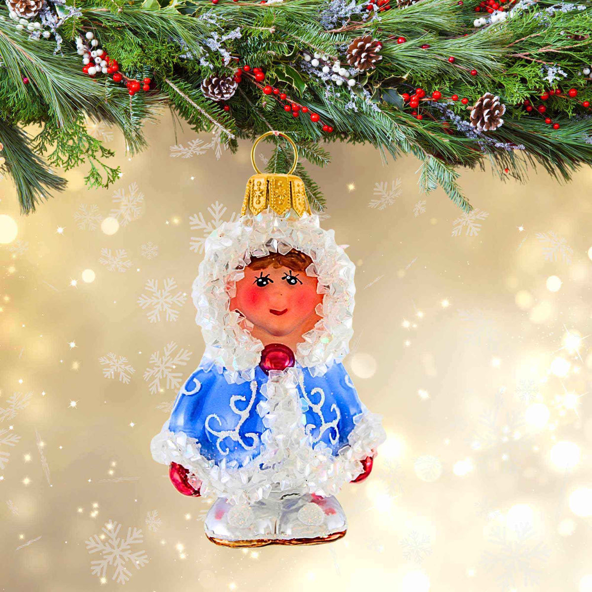 The Ornament King It's A Small World Blue - - SBKGifts.com