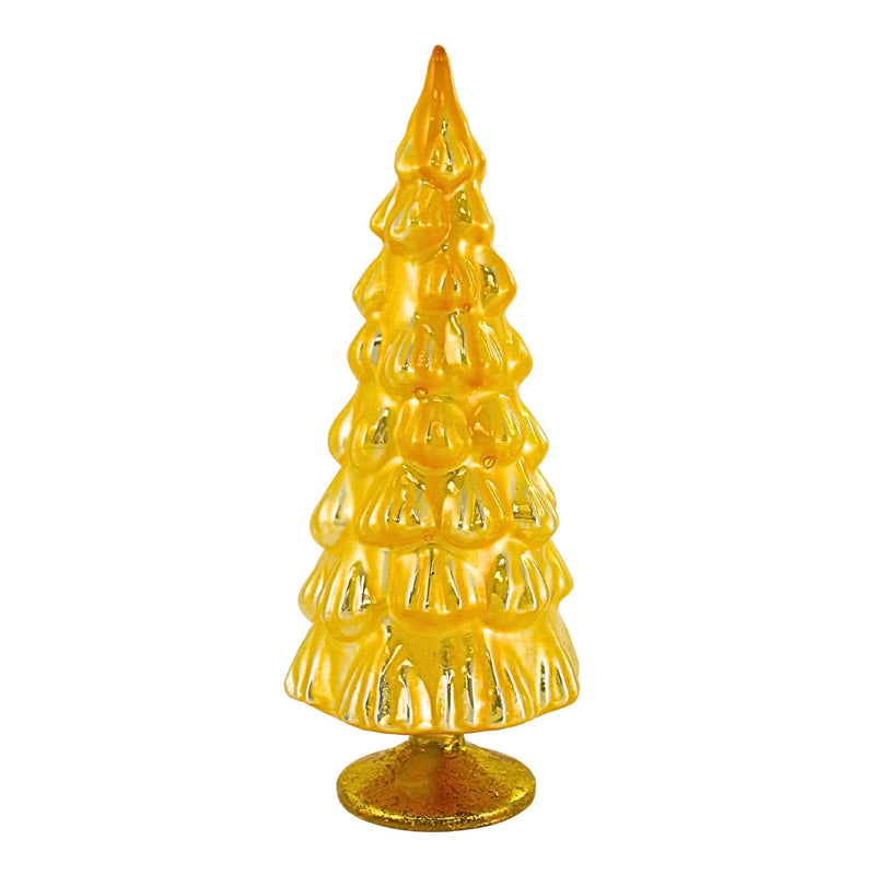 Craftoutlet.Com Colored Large Yellow Hue Glass Tree - - SBKGifts.com