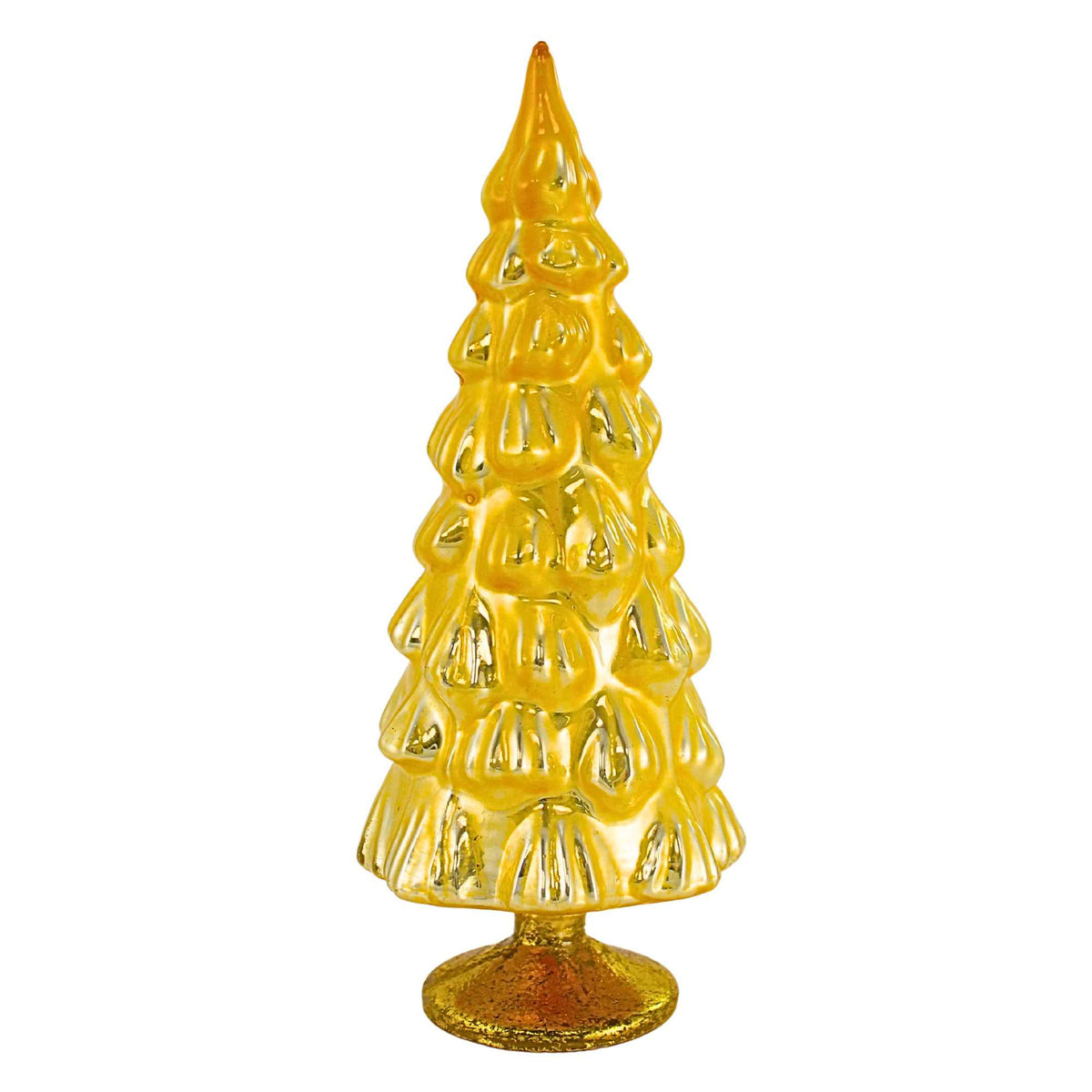 Craftoutlet.Com Colored Large Yellow Hue Glass Tree - - SBKGifts.com