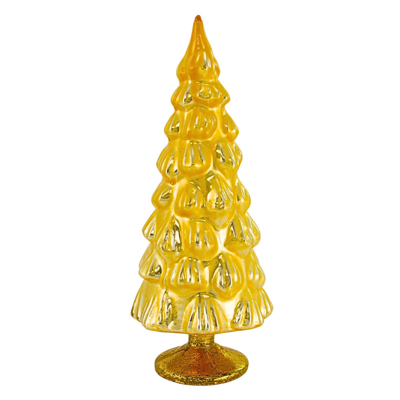Craftoutlet.Com Colored Large Yellow Hue Glass Tree - - SBKGifts.com