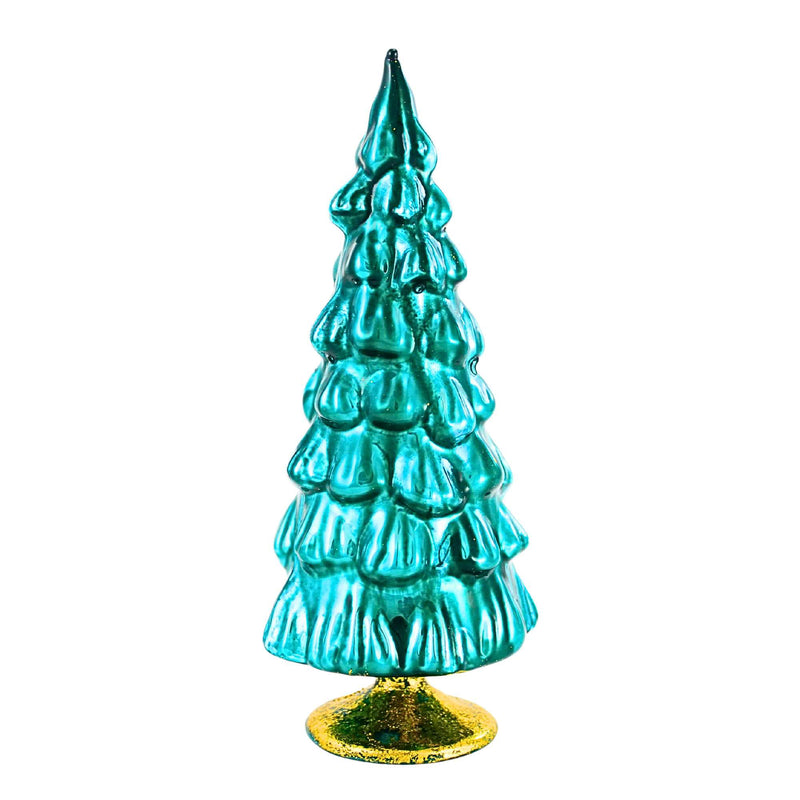 Craftoutlet.Com Colored Large Teal Hue Glass Tree - - SBKGifts.com