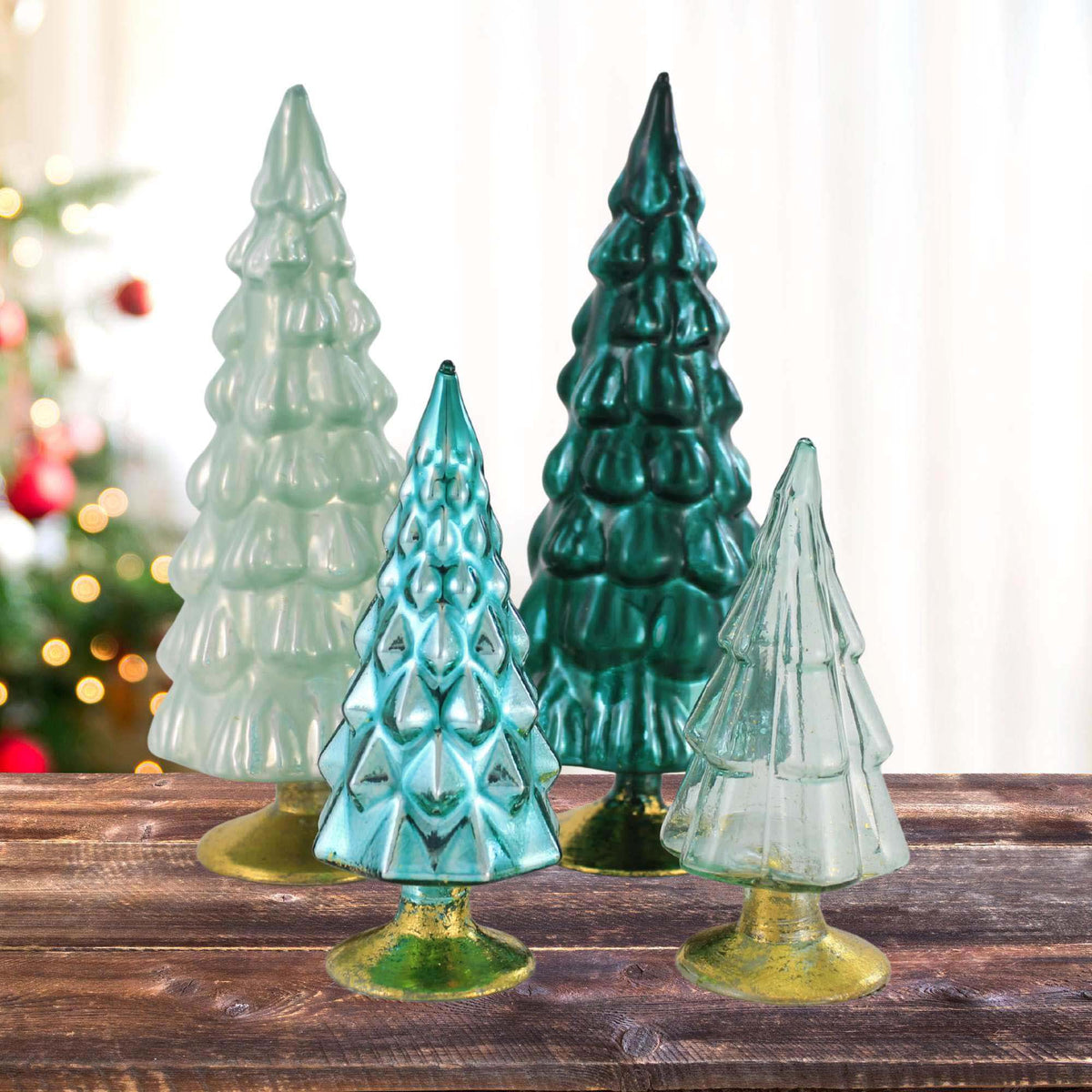Craftoutlet.Com Set Of 4 Hue Trees - - SBKGifts.com