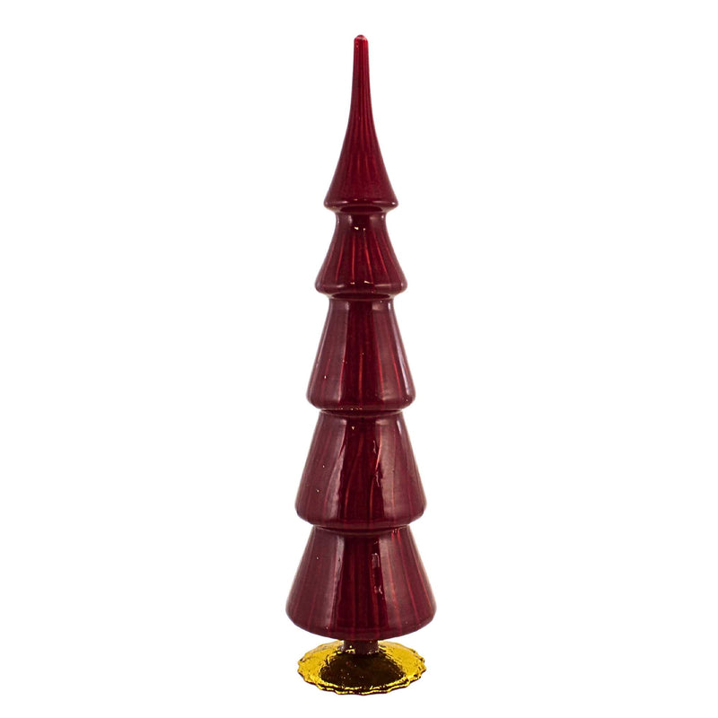 Cody Foster Single Red Glass Hued Tree - - SBKGifts.com