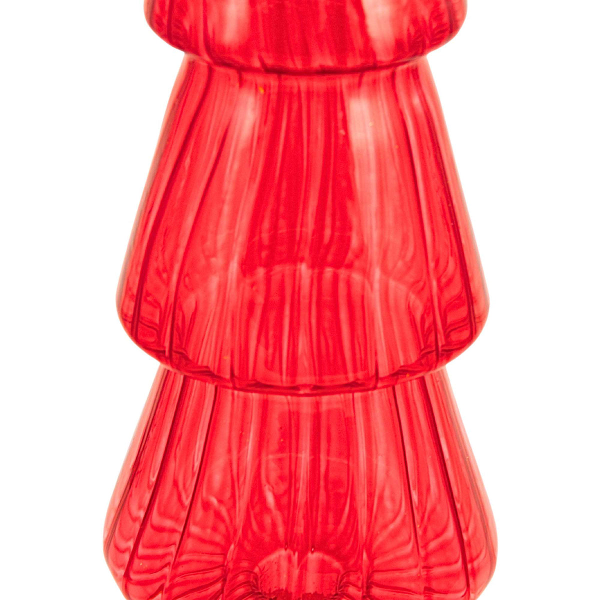 Cody Foster Single Translucent Red Glass Hued Tree - - SBKGifts.com