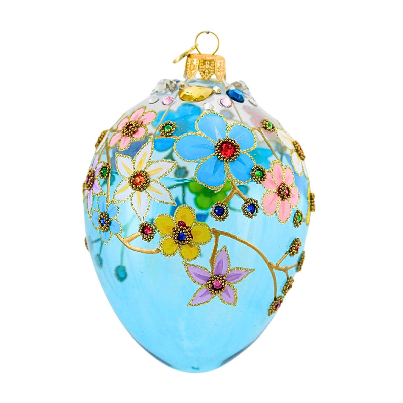 Glitter Lab Floral Cascade Translucent Egg - - SBKGifts.com
