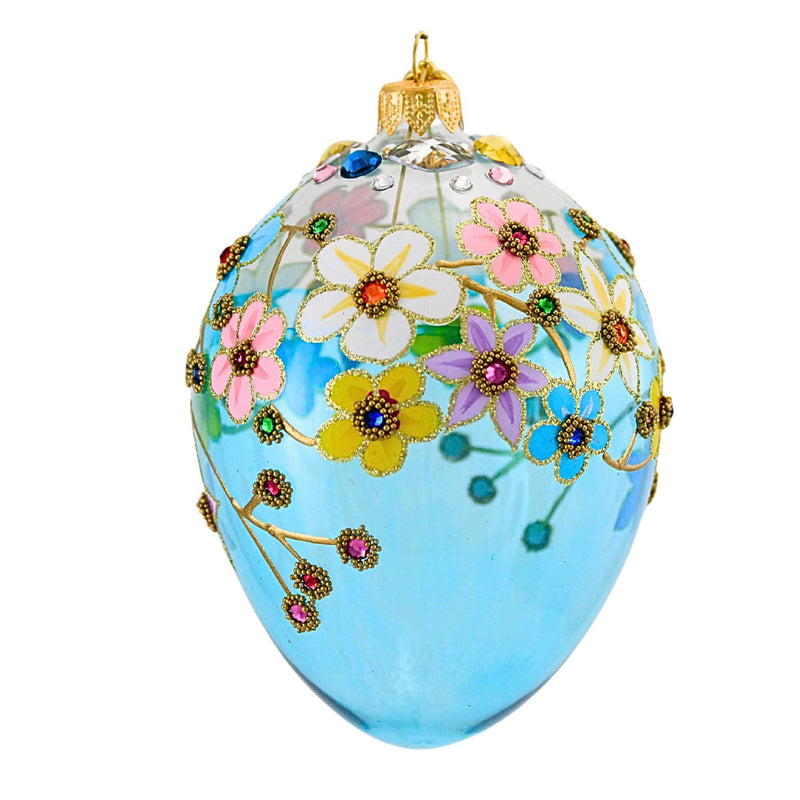 Glitter Lab Floral Cascade Translucent Egg - - SBKGifts.com