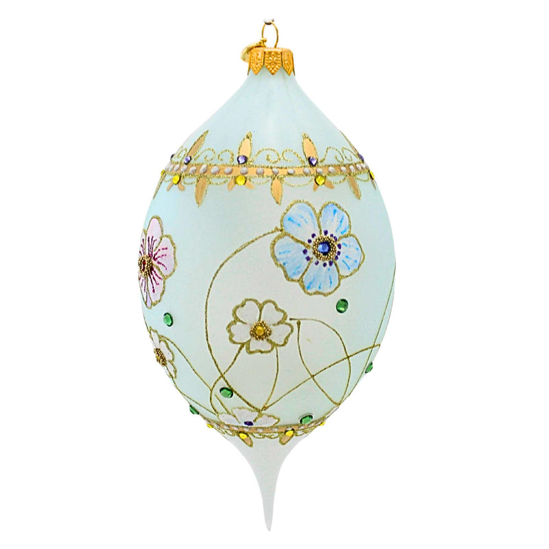 Glitter Lab Mint Meadow Drop Ornament - - SBKGifts.com