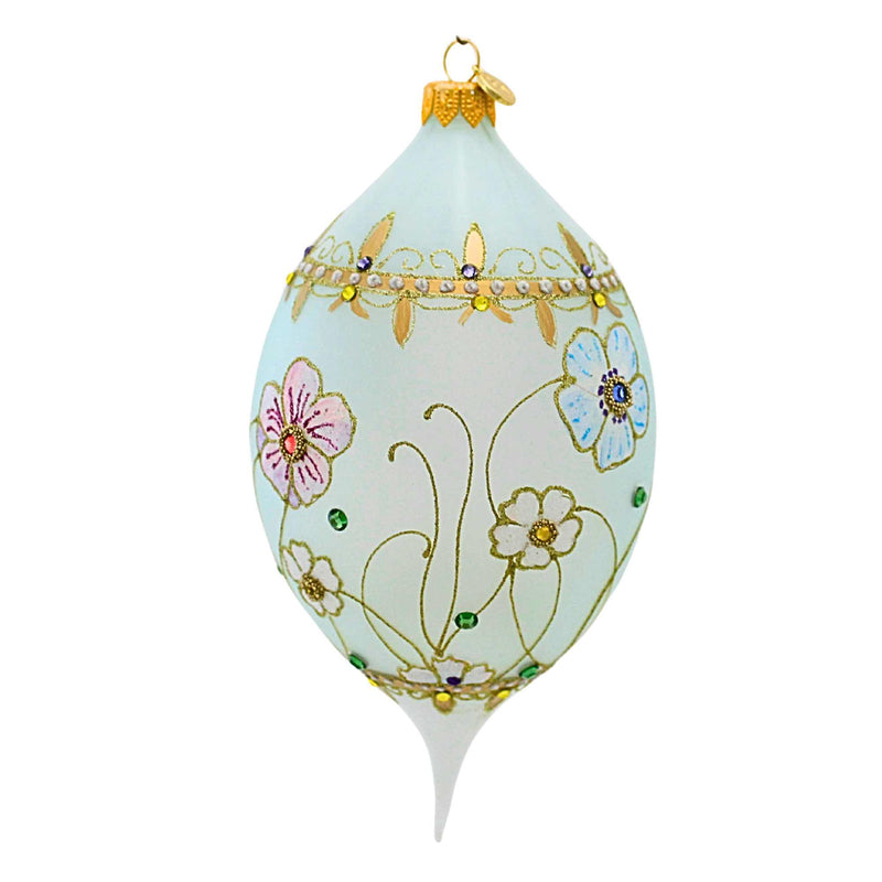 Glitter Lab Mint Meadow Drop Ornament - - SBKGifts.com